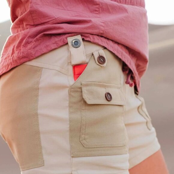 Amundsen Ws 5incher Quattroporte Shorts, desert/beige, size XL - Picture 6 of 6